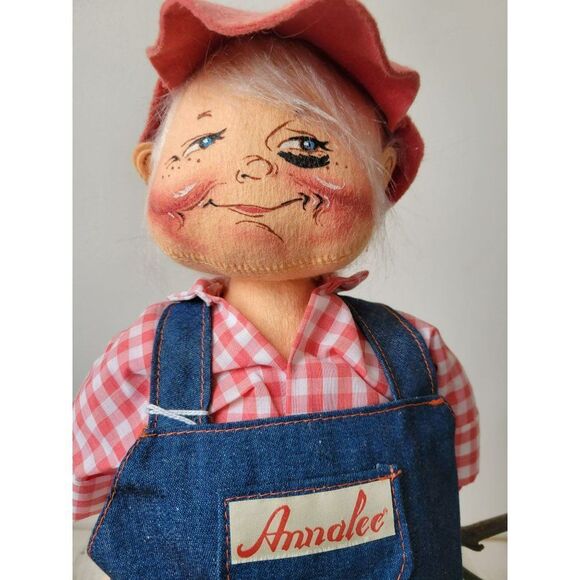 Annalee black eye stick 18" boy baseball - Picture 8 of 9